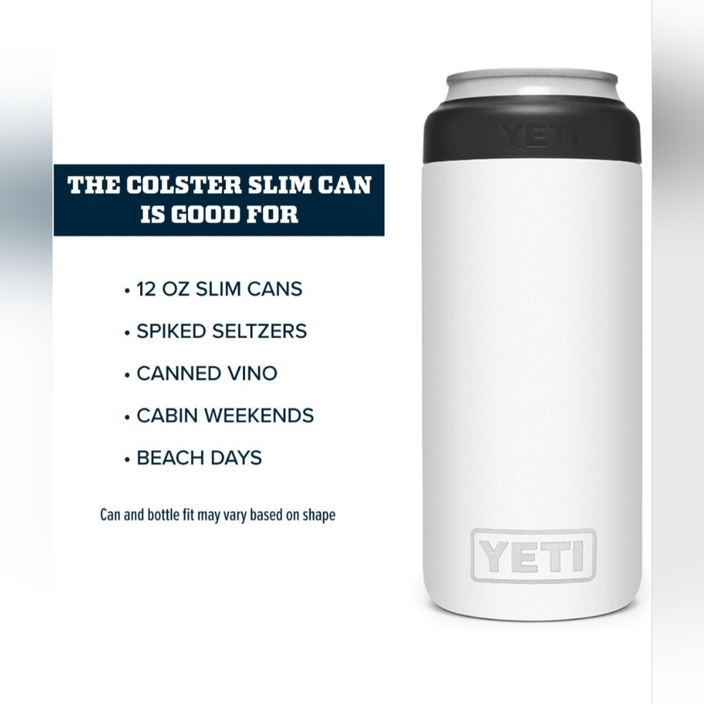 12 Oz Yeti Colster *WHITE*